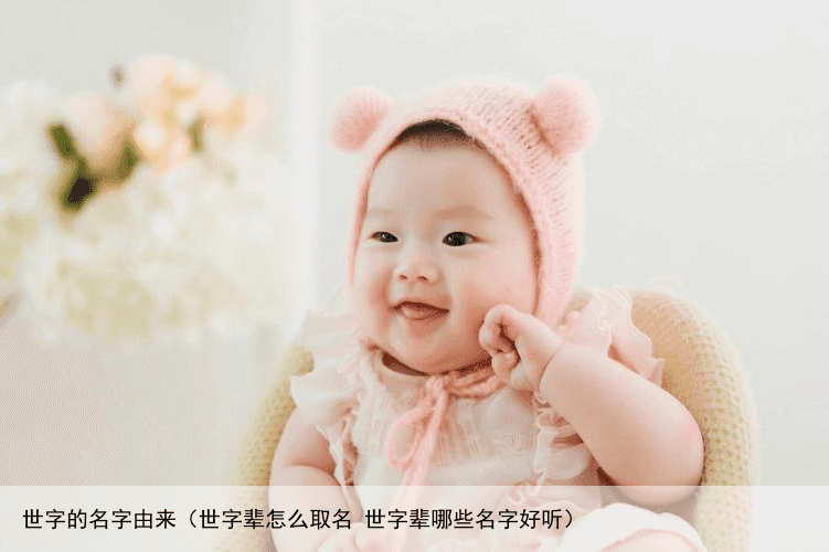 世字的名字由来（世字辈怎么取名 世字辈哪些名字好听）