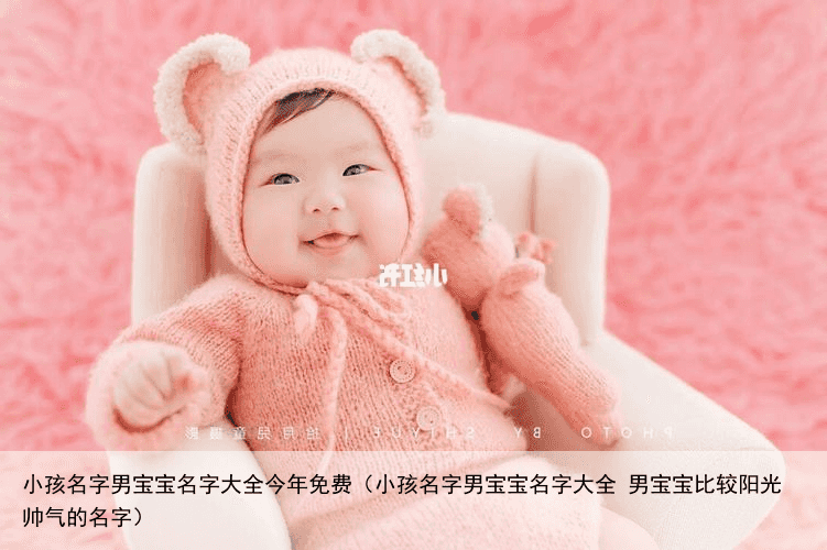 小孩名字男宝宝名字大全今年免费（小孩名字男宝宝名字大全 男宝宝比较阳光帅气的名字）