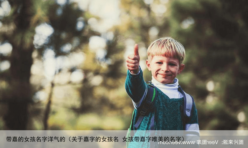 带嘉的女孩名字洋气的（关于嘉字的女孩名 女孩带嘉字唯美的名字）