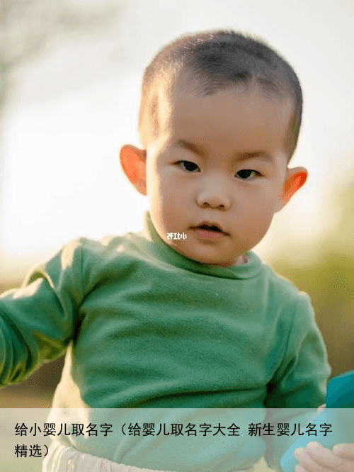 给小婴儿取名字（给婴儿取名字大全 新生婴儿名字精选）