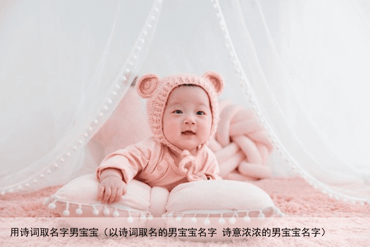 用诗词取名字男宝宝（以诗词取名的男宝宝名字 诗意浓浓的男宝宝名字）