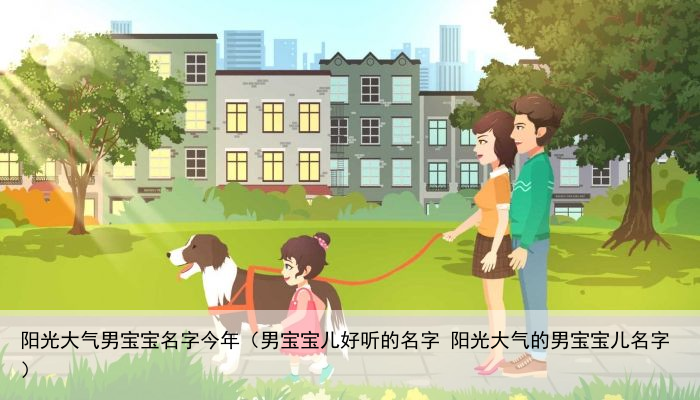 阳光大气男宝宝名字今年（男宝宝儿好听的名字 阳光大气的男宝宝儿名字）