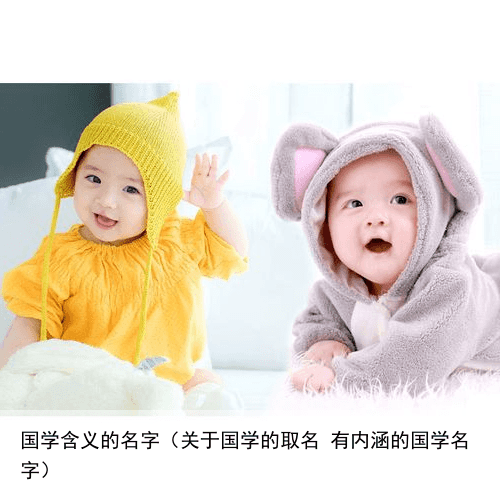 国学含义的名字（关于国学的取名 有内涵的国学名字）