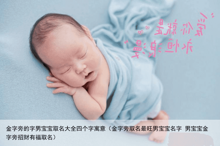 金字旁的字男宝宝取名大全四个字寓意（金字旁取名最旺男宝宝名字 男宝宝金字旁招财有福取名）