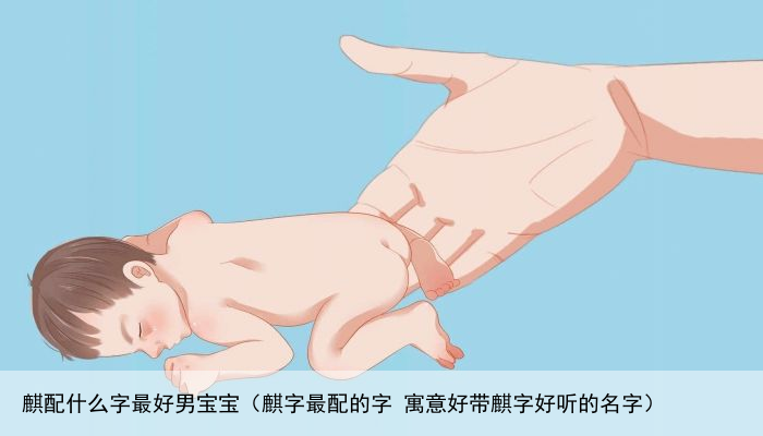 麒配什么字最好男宝宝（麒字最配的字 寓意好带麒字好听的名字）