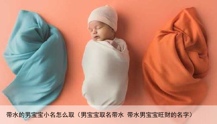 带水的男宝宝小名怎么取（男宝宝取名带水 带水男宝宝旺财的名字）