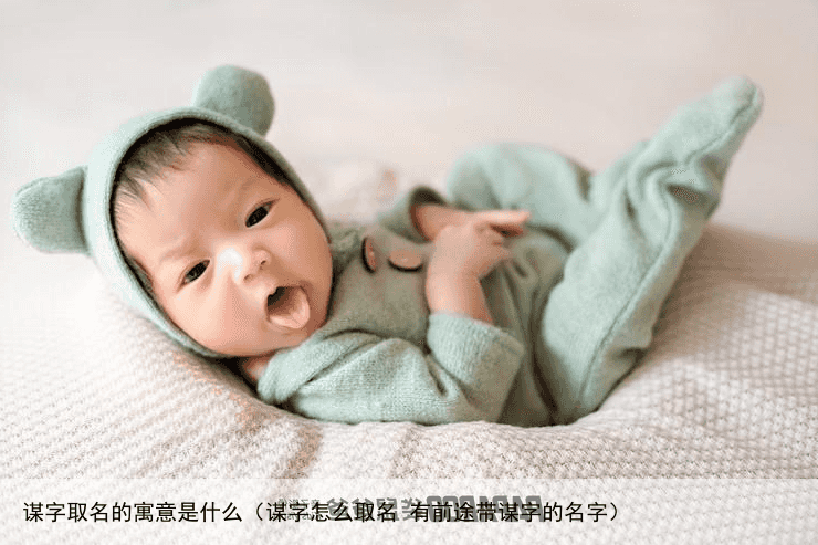谋字取名的寓意是什么（谋字怎么取名 有前途带谋字的名字）