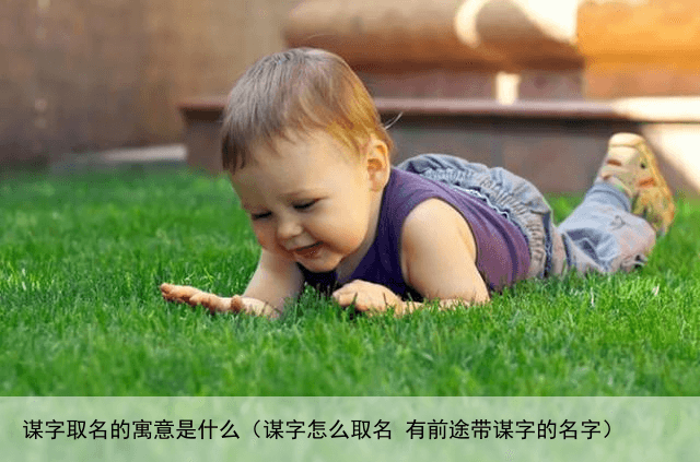 谋字取名的寓意是什么（谋字怎么取名 有前途带谋字的名字）