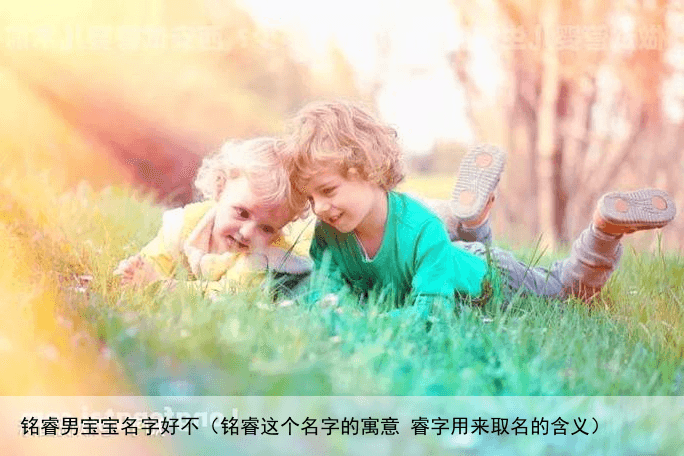 铭睿男宝宝名字好不（铭睿这个名字的寓意 睿字用来取名的含义）