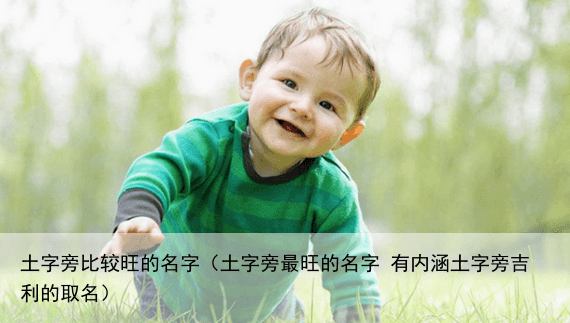 土字旁比较旺的名字（土字旁最旺的名字 有内涵土字旁吉利的取名）
