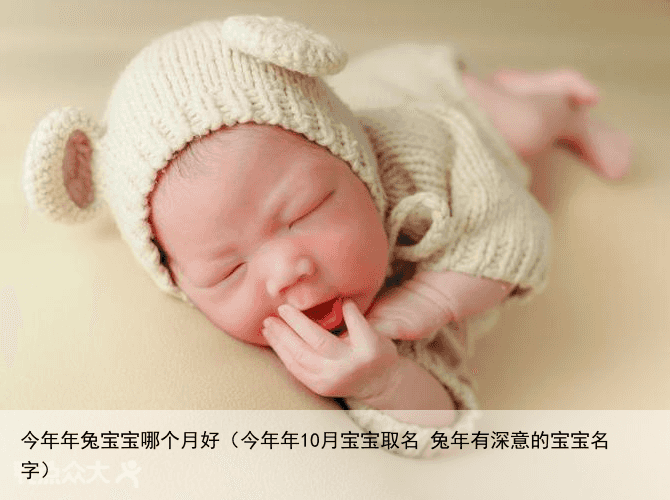 今年年兔宝宝哪个月好（今年年10月宝宝取名 兔年有深意的宝宝名字）