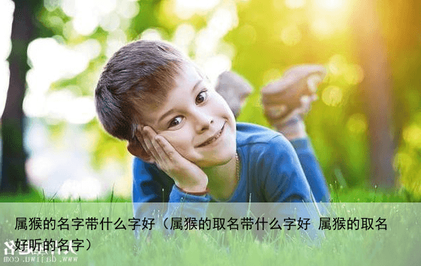 属猴的名字带什么字好（属猴的取名带什么字好 属猴的取名好听的名字）