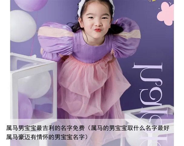 属马男宝宝最吉利的名字免费（属马的男宝宝取什么名字最好 属马豪迈有情怀的男宝宝名字）
