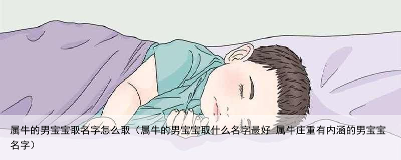 属牛的男宝宝取名字怎么取（属牛的男宝宝取什么名字最好 属牛庄重有内涵的男宝宝名字）