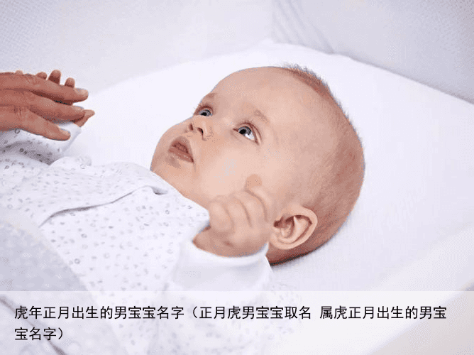 虎年正月出生的男宝宝名字（正月虎男宝宝取名 属虎正月出生的男宝宝名字）