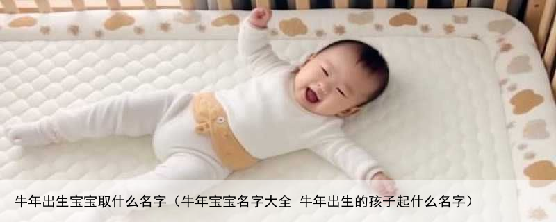 牛年出生宝宝取什么名字（牛年宝宝名字大全 牛年出生的孩子起什么名字）