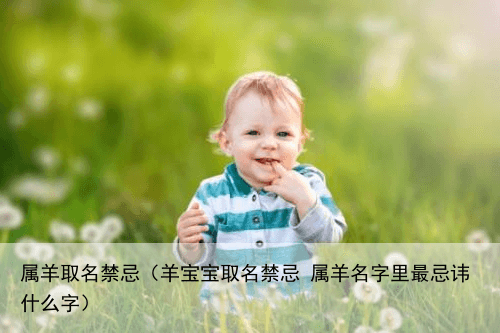 属羊取名禁忌（羊宝宝取名禁忌 属羊名字里最忌讳什么字）