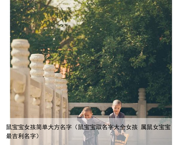 鼠宝宝女孩简单大方名字（鼠宝宝取名字大全女孩 属鼠女宝宝最吉利名字）