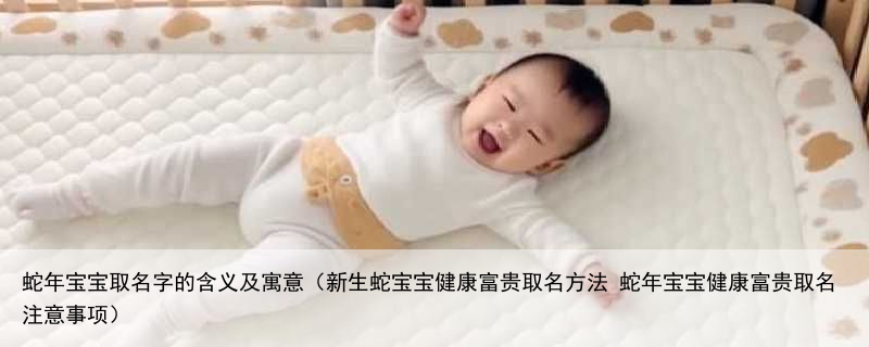 蛇年宝宝取名字的含义及寓意（新生蛇宝宝健康富贵取名方法 蛇年宝宝健康富贵取名注意事项）