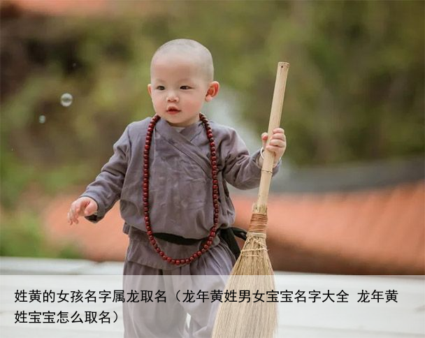 姓黄的女孩名字属龙取名（龙年黄姓男女宝宝名字大全 龙年黄姓宝宝怎么取名）