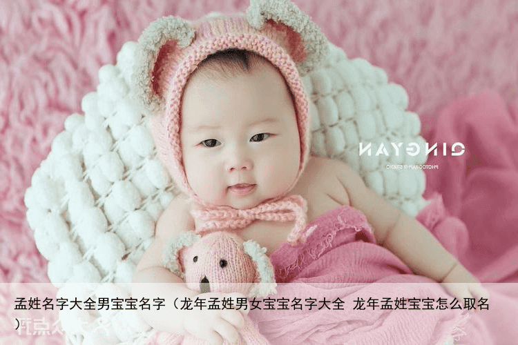 孟姓名字大全男宝宝名字（龙年孟姓男女宝宝名字大全 龙年孟姓宝宝怎么取名）