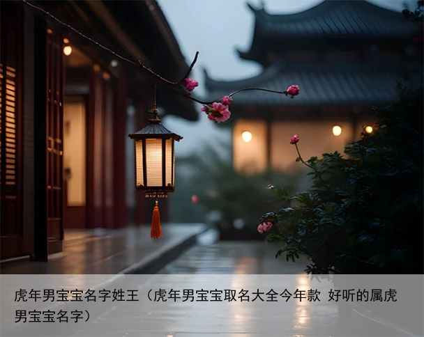 虎年男宝宝名字姓王（虎年男宝宝取名大全今年款 好听的属虎男宝宝名字）