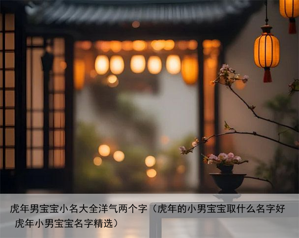 虎年男宝宝小名大全洋气两个字（虎年的小男宝宝取什么名字好 虎年小男宝宝名字精选）