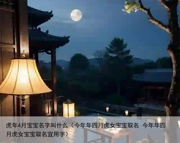 虎年4月宝宝名字叫什么（今年年四月虎女宝宝取名 今年年四月虎女宝宝取名宜用字）