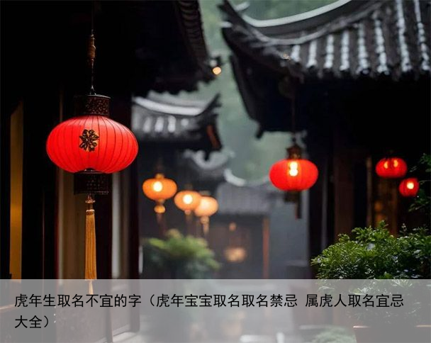 虎年生取名不宜的字（虎年宝宝取名取名禁忌 属虎人取名宜忌大全）
