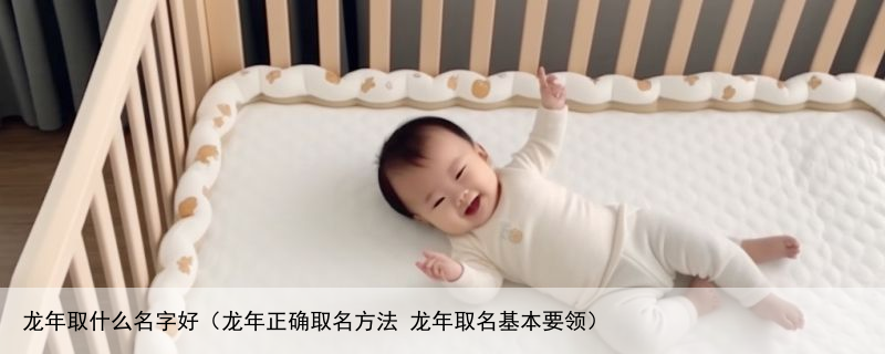 龙年取什么名字好（龙年正确取名方法 龙年取名基本要领）