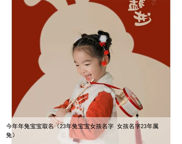 今年年兔宝宝取名（23年兔宝宝女孩名字 女孩名字23年属兔）