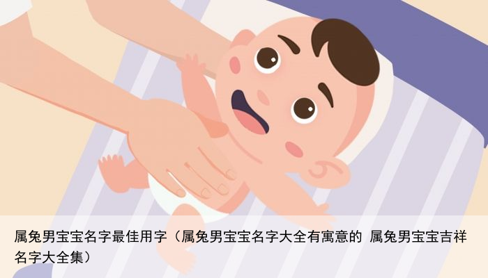 属兔男宝宝名字最佳用字（属兔男宝宝名字大全有寓意的 属兔男宝宝吉祥名字大全集）