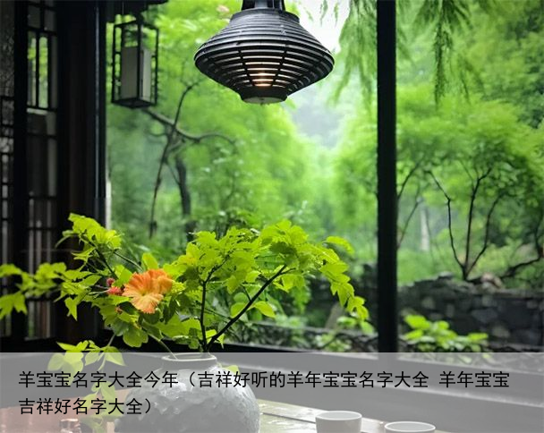 羊宝宝名字大全今年（吉祥好听的羊年宝宝名字大全 羊年宝宝吉祥好名字大全）